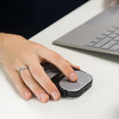 Cheerdots 2 Detachable Air Mouse Wireless Touchpad All-in-one Pocket AI Recording Enabled Mouse Wireless Controll ChatGpt Office