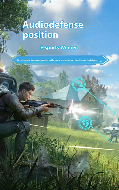 GM2 Pro Bluetooth 5.3 Earphones Sports Headset Wireless In-Ear Gaming Low Latency Dual Mode Music Headphones New