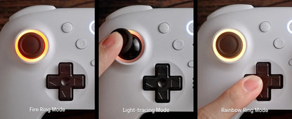8BitDo Ultimate 2 Bluetooth Gamepad Game Controller with TMR Joysticks & Hall Effect Triggers for Nintendo Switch 2,PC,Windows