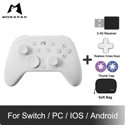 MOBAPAD N1S / N1 HD Bluetooth Gamepad，Wireless Game Controller with Hall Effect Joystick for Nintendo Switch OLED PC IOS Android