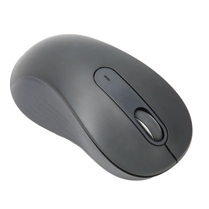 Laptop Mouse Silent Click Plug and Play Anti Fatigue Black Mouse Wireless Light Portable Dual Mode Adjustable DPI for Travel
