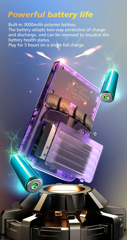 100% ArKOS R36XX Retro Handheld Game Console Linux System 3.5 Inch IPS Screen 64/128GB/256GB Game Player R36S updated version