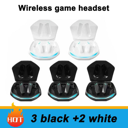 GM2 Pro Bluetooth 5.3 Earphones Sports Headset Wireless In-Ear Gaming Low Latency Dual Mode Music Headphones New