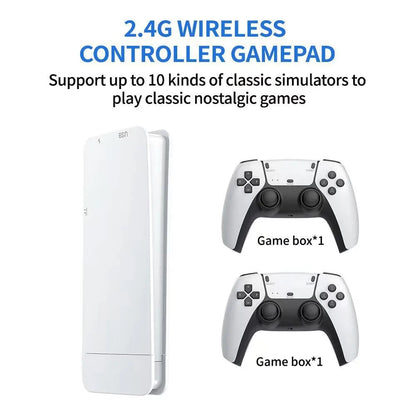 M15 Game Stick 4K HD 40000+ GAMES Player 2.4Ghz Wireless Controller HandHeld Arcade Classic 2025 TV Home Video Game Consoles