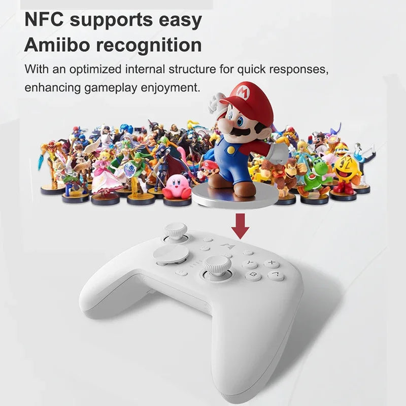 MOBAPAD N1S / N1 HD Bluetooth Gamepad，Wireless Game Controller with Hall Effect Joystick for Nintendo Switch OLED PC IOS Android