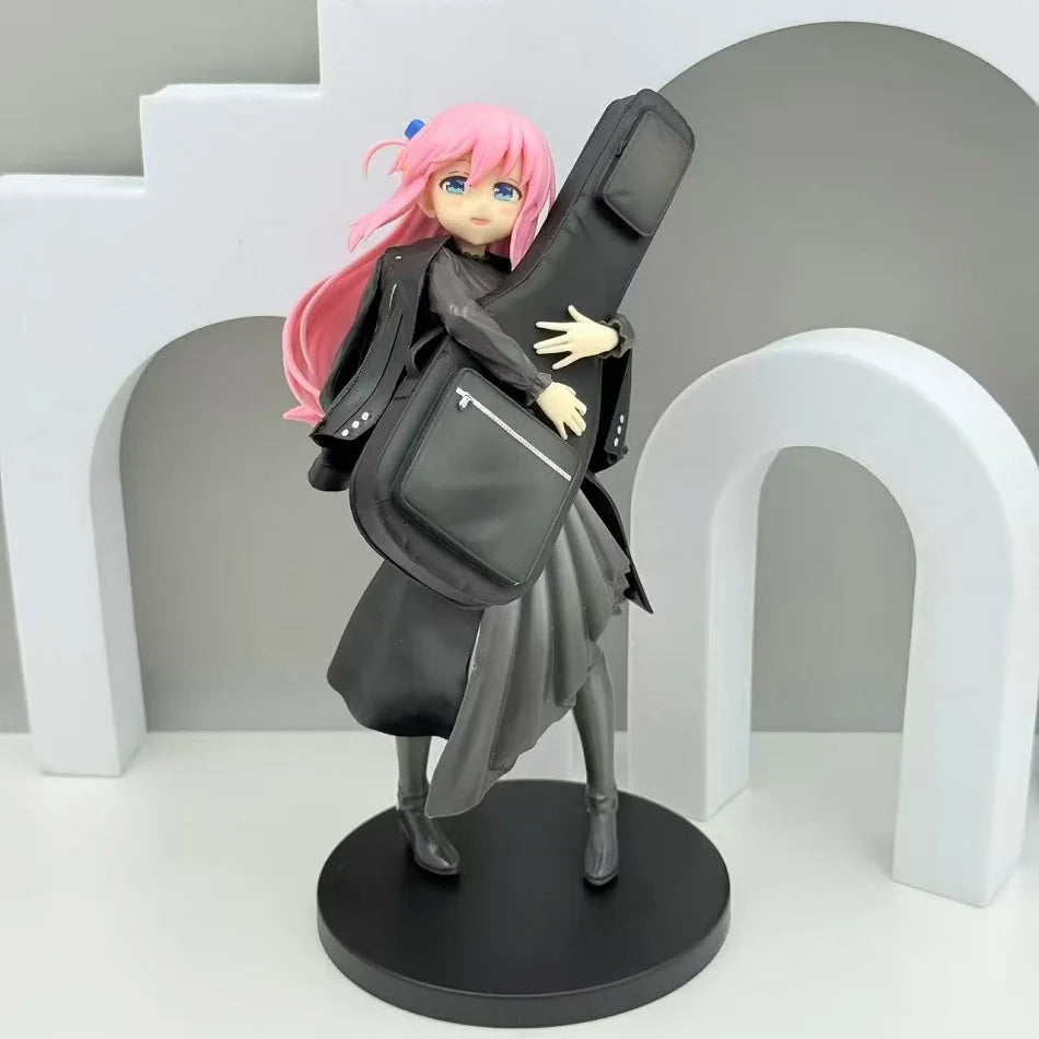 20cm Anime Bocchi The Rock Gotoh Hitori Kita Ikuyo Hug The Qin Action Figure Collectible Model Toy Ornament Gift Children Girl