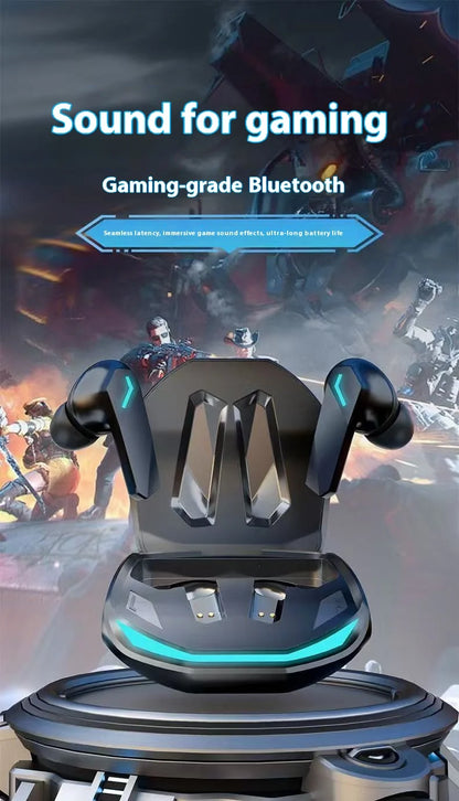 GM2 Pro Bluetooth 5.3 Earphones Sports Headset Wireless In-Ear Gaming Low Latency Dual Mode Music Headphones New