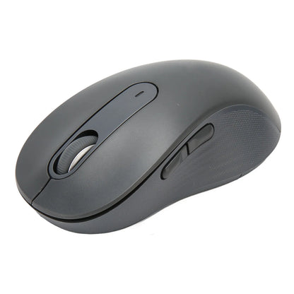 Laptop Mouse Silent Click Plug and Play Anti Fatigue Black Mouse Wireless Light Portable Dual Mode Adjustable DPI for Travel