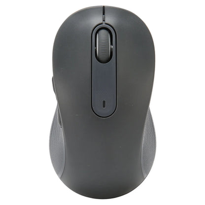 Laptop Mouse Silent Click Plug and Play Anti Fatigue Black Mouse Wireless Light Portable Dual Mode Adjustable DPI for Travel