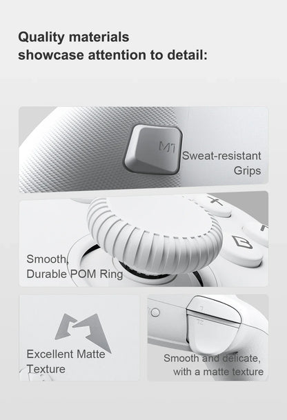 MOBAPAD N1S / N1 HD Bluetooth Gamepad，Wireless Game Controller with Hall Effect Joystick for Nintendo Switch OLED PC IOS Android