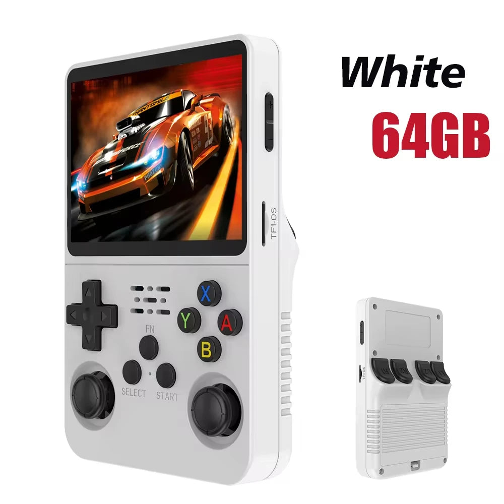 Open Source R36S Retro Handheld Video Game Console Linux System 3.5Inch IPS Screen Mini Portable Pocket Video Player 128G Games