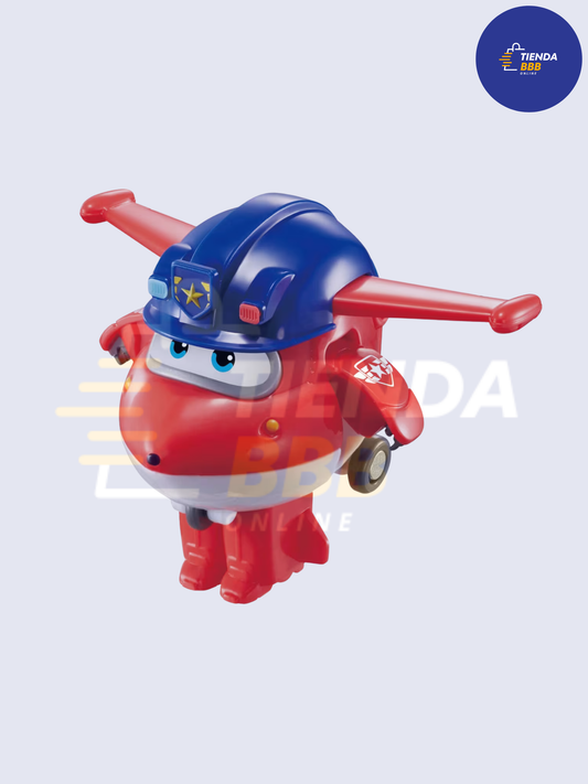 Super Wings - Police Jett (Caja con 10 unidades)